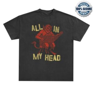 Mayday Parade Store Merch All In My Head Black Shirt