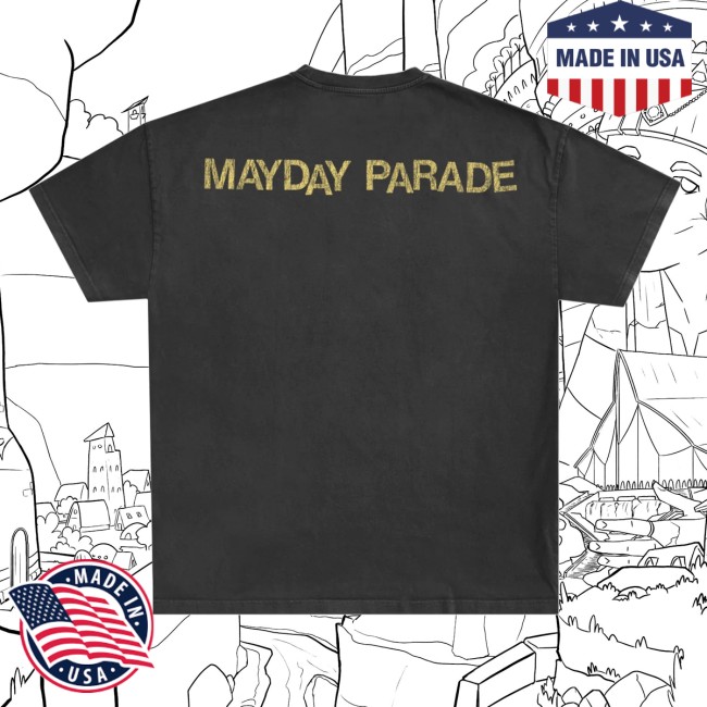 Mayday Parade Store Merch All In My Head Black Shirt 4 Mayday Parade Store Merch All In My Head Black Shirt