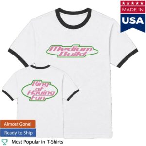 Medium Build Music Shop Merch Dead By King Of Having Fun Ringer Tee
