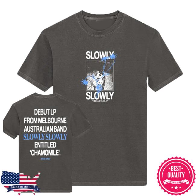 Merch Jungle Shop Slowly Chamomile Tee