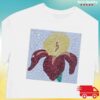 Merrin's Art Australia Merch Shop Amberflame Iris Flower Mosaic T-Shirt