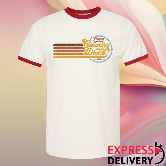 Miranda Lambert Merch Store Country And Disco Ringer Tee 2 Miranda Lambert Merch Store Country And Disco Ringer Tee