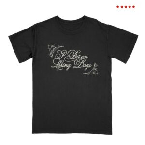 Mitski Merch Store I Bet On Losing Dogs Tee (Black)