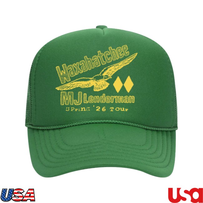 Mj Lenderman Store Merch Waxahatchee X Mj Lenderman Trucker Hat