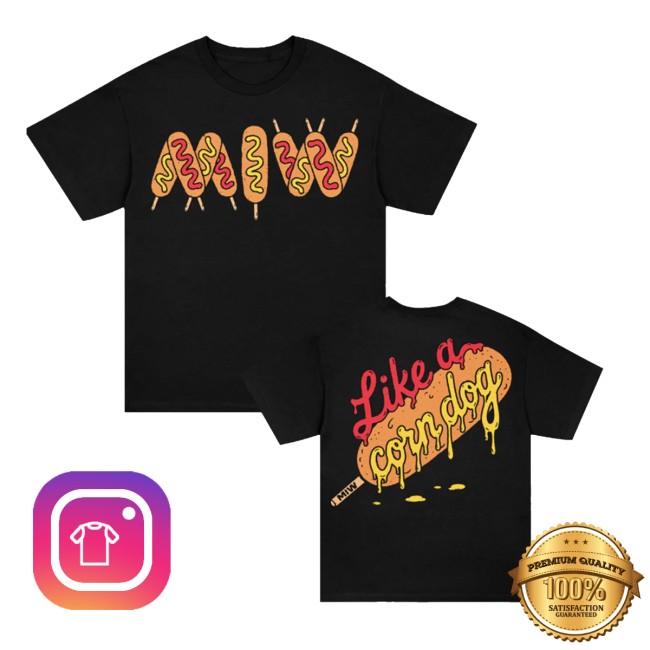 Motionless In White Store Merch Corndog Shirt (Black) 2 Motionless In White Store Merch Corndog Shirt (Black)