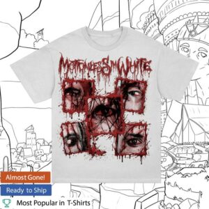 Motionless In White Store Merch Bloodshot Shirt