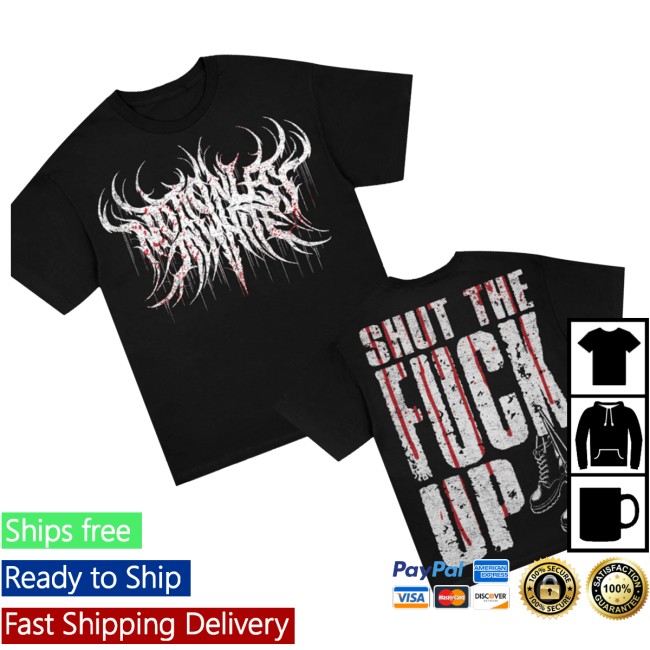 Motionless In White Store Merch Stfu Shirt (Black) 3 Motionless In White Store Merch Stfu Shirt (Black)