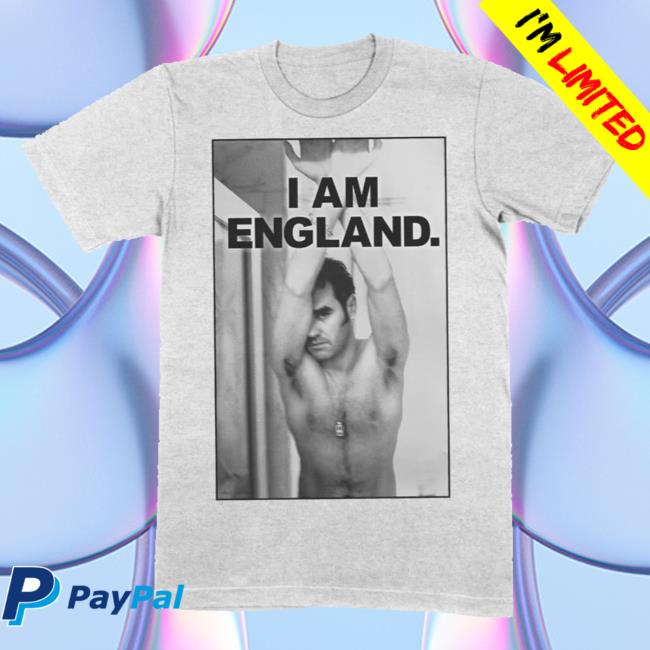 Mporium Shop Merch Store I Am England Ash Grey T-Shirt