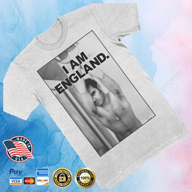 Mporium Shop Merch Store I Am England Ash Grey T-Shirt
