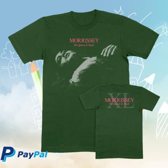 Mporium Shop Merch Store The Queen Is Dead Xl Forest Green T-Shirt
