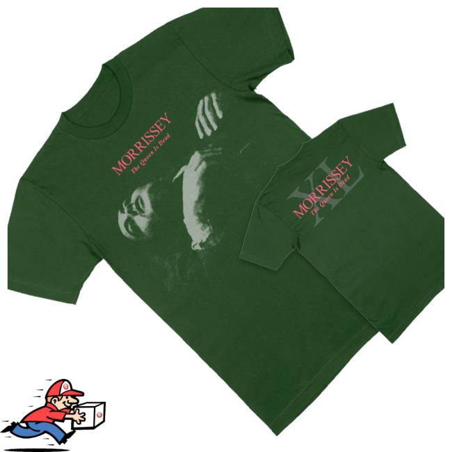 Mporium Shop Merch Store The Queen Is Dead Xl Forest Green T-Shirt