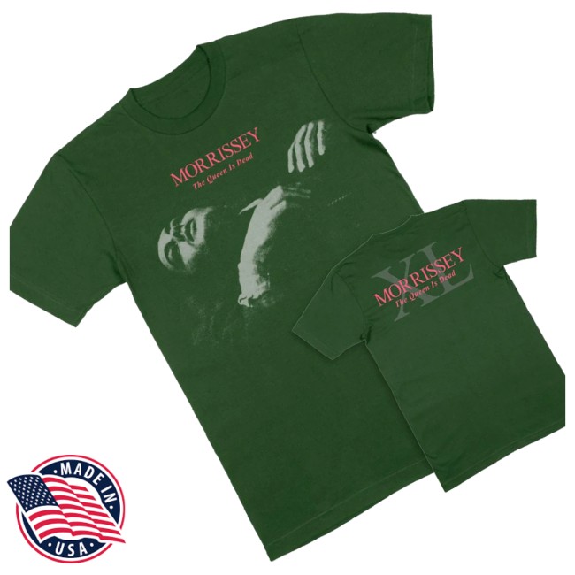 Mporium Store Merch The Queen Is Dead Xl Forest Green Shirt