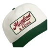 Mumford And Sons Merch Shop White Green Classic Logo Cap