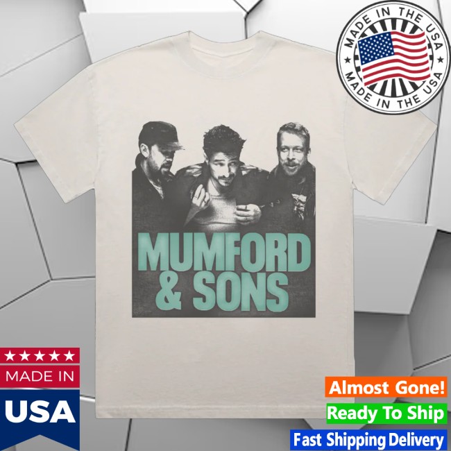 Mumford And Sons Merch Store Bone Photo Print Tour T-Shirt 3 Mumford And Sons Merch Store Bone Photo Print Tour T-Shirt