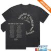 Mumford And Sons Store Merch Shop Black Prizefighter Stamp Print Tour T-Shirt