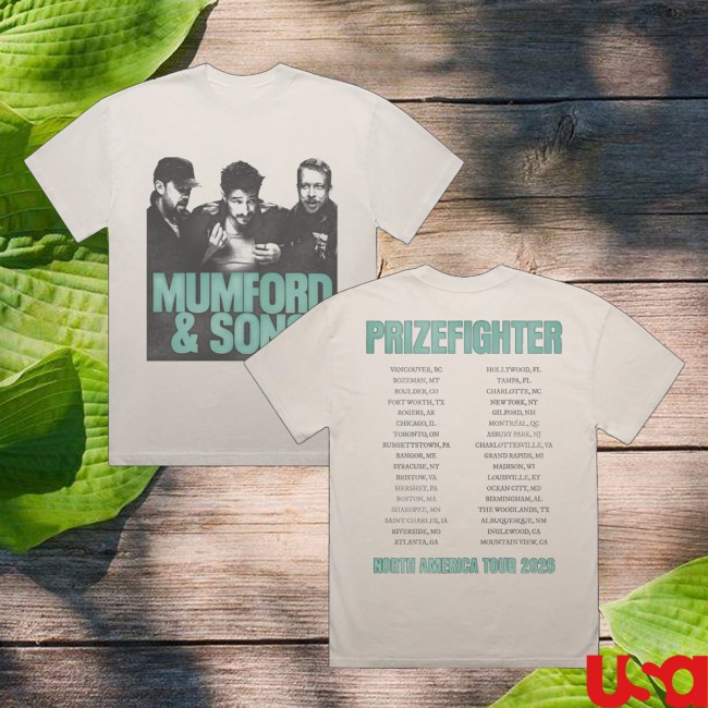 Mumford & Sons Store Merch Bone Photo Print Tour Shirt 6 Mumford & Sons Store Merch Bone Photo Print Tour Shirt