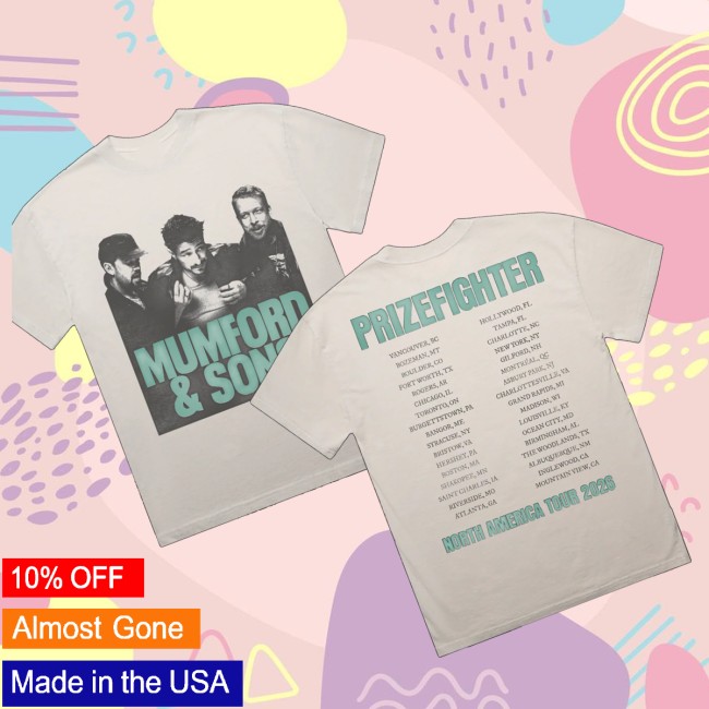Mumford & Sons Store Merch Bone Photo Print Tour Shirt 7 Mumford & Sons Store Merch Bone Photo Print Tour Shirt