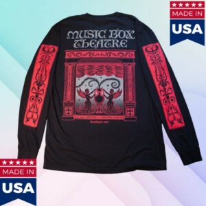 Music Box Store Merch Music Box Cherub Long Sleeve Black