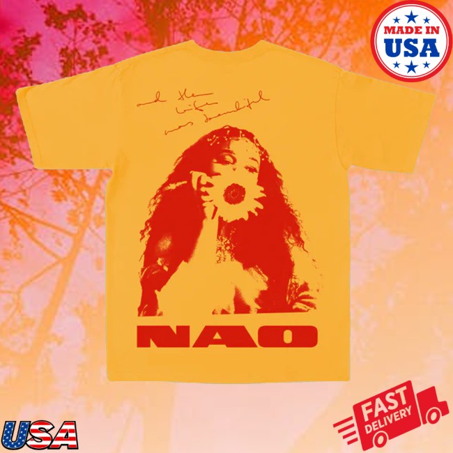 Nao Store Merch Life Was Beautiful Image Gold Shirt 4 Nao Store Merch Life Was Beautiful Image Gold Shirt