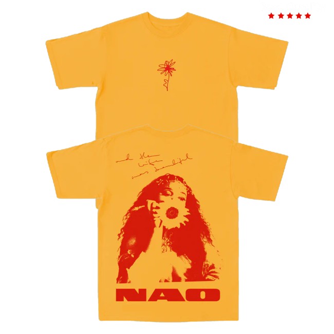 Nao Store Merch Life Was Beautiful Image Gold Shirt 5 Nao Store Merch Life Was Beautiful Image Gold Shirt