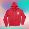 Nathan Carter Store Merch Wagon Wheel Zip Hoodie Red
