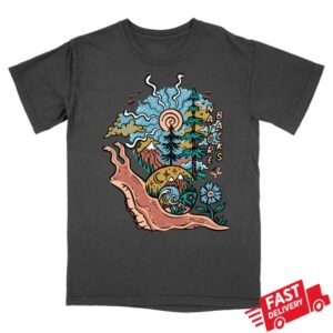Nature Backs Merch Store Slow Horizons Front Print Shirt