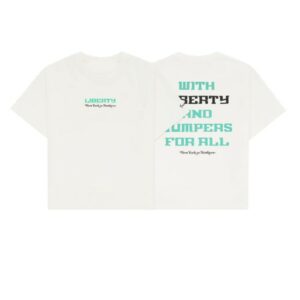 New York Or Nowhere Store Merch Liberty Allegiance Oversized Crop Shirt