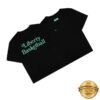 New York Or Nowhere Store Merch Liberty Hoops Oversized Crop Shirt
