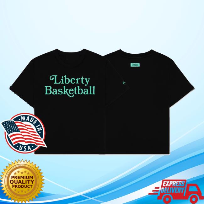 Newyork Or Nowhere Merch Store Liberty Hoops Crop T-Shirt