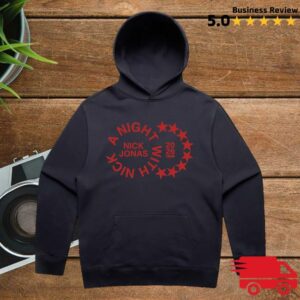 Nick Jonas Merch Shop Star Hoodie