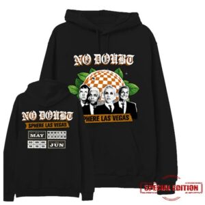 No Doubt Shop Merch No Doubt Sphere Residency 2026 Hoodie Black