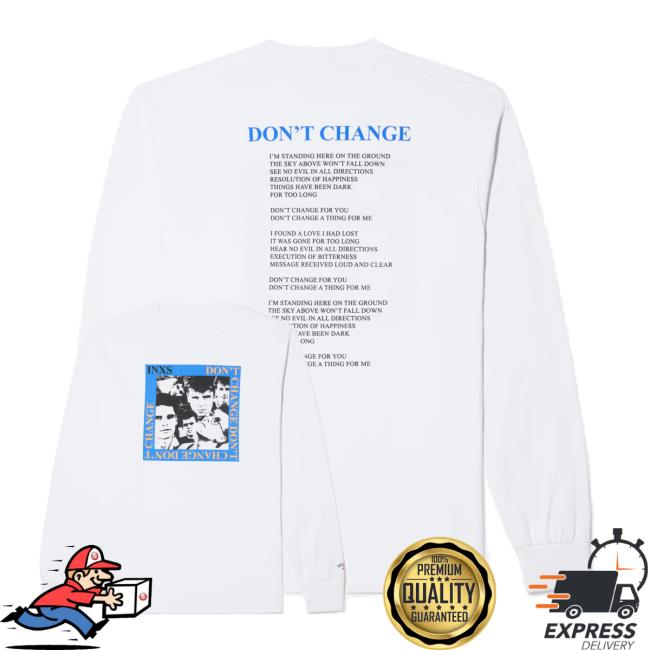 Noah Merch Store Noah X Inxs Don't Change Tee