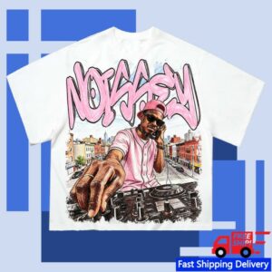 Noissey Merch Store Noissey City Sound Boxy Heavyweight Graphic Tee White