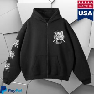 Nova Rock Merch Store Metal Logo Kapuzenjacke