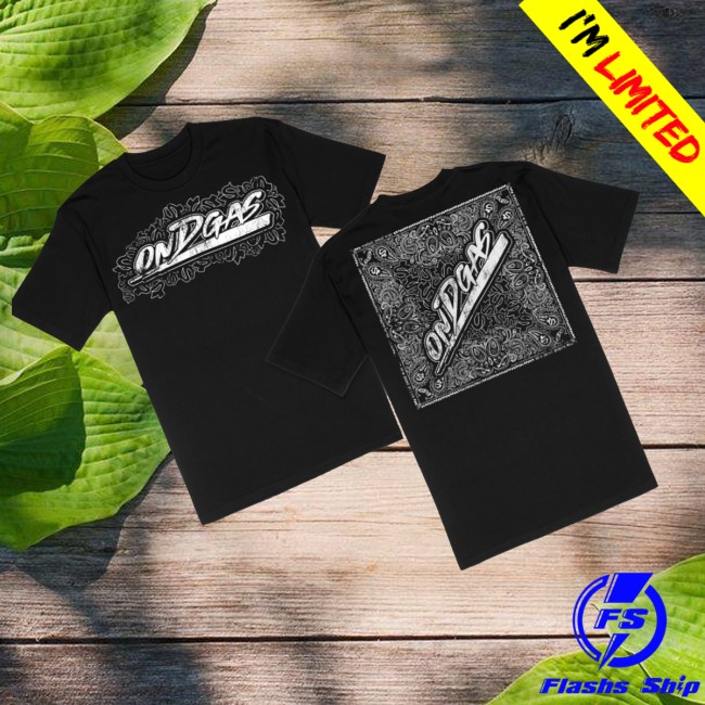 Ondgas Store Merch 100 Entries Bandana Tee 3 Ondgas Store Merch 100 Entries Bandana Tee