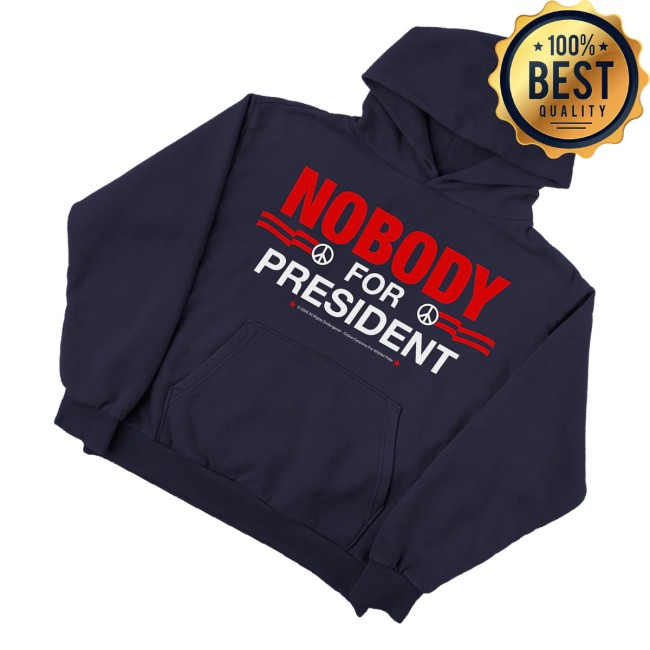 Online Ceramics Merch Store Nobody For President Navy Hoodie 3 Online Ceramics Merch Store Nobody For President Navy Hoodie