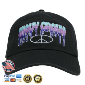 Online Ceramics Merch Store Wavy Gravy Logo Black Hat