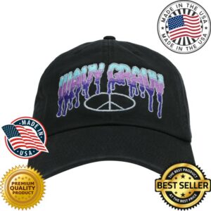 Online Ceramics Store Merch Wavy Gravy Logo Black Hat