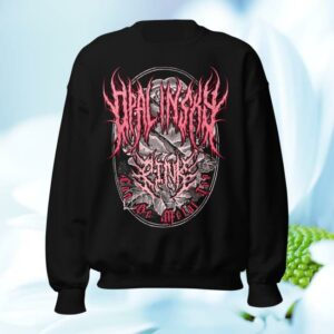 Opal In Sky Merch Shop Opal In Sky Pink Can Be Metal Too Unisex Sweatshirt