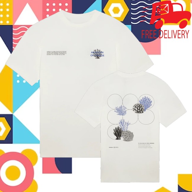 Pangaia Store Merch Mens Coral Gardeners Midweight Shirt White 7 Pangaia Store Merch Mens Coral Gardeners Midweight Shirt White