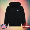 Pangaia Store Merch Womens Coral Gardeners Midweight Hoodie Black
