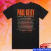 Paul Kelly Merch Store Tour Black Tshirt 1 Paul Kelly Merch Store Tour Black Tshirt