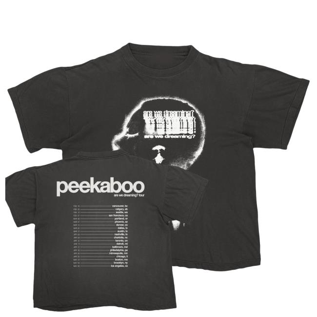 Peekashop Merch Shop Are We Dreaming Tour Tee