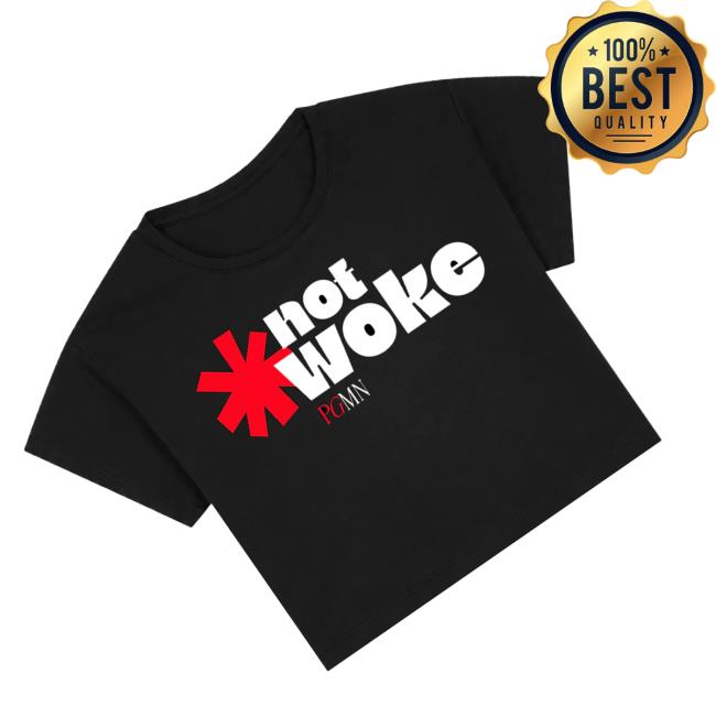 Pgmn Merch Shop Not Woke Crop Top