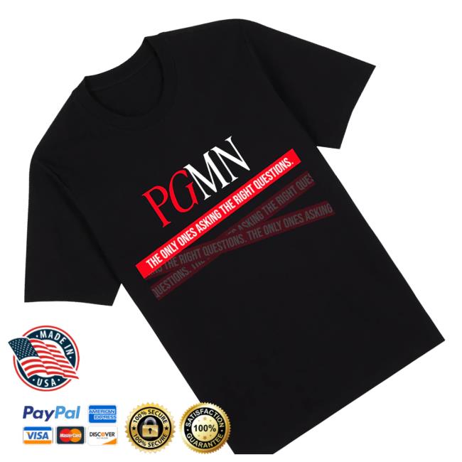 Pgmn Merch Shop The Right Questions Tee