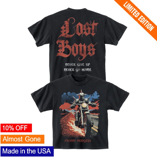 Phoebe Bridgers Store Merch Lost Boys Knight Shirt