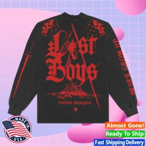 Phoebe Bridgers Store Merch Lost Boys Long Sleeve Tee