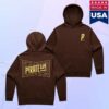 Pirate Life Brewing Merch Store Bowtie Hoodie Brown & Yellow 2 Pirate Life Brewing Merch Store Bowtie Hoodie Brown & Yellow