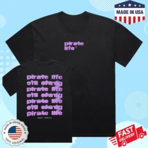 Pirate Life Merch Shop Store Stamp Tee
