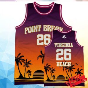 Point Break Festiva Merch Store Shop 2026 Sunset Basketball Jersey